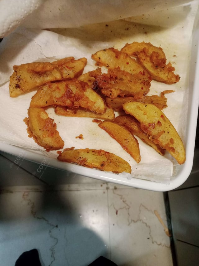 Delicious Potato Wedges prepared by COOX