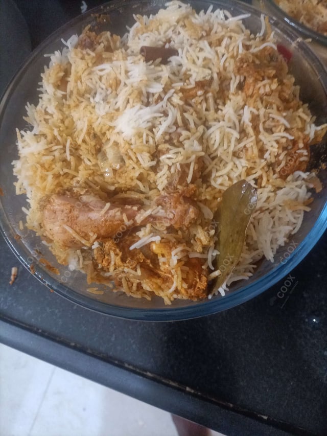 Delicious Chicken Biryani prepared by COOX