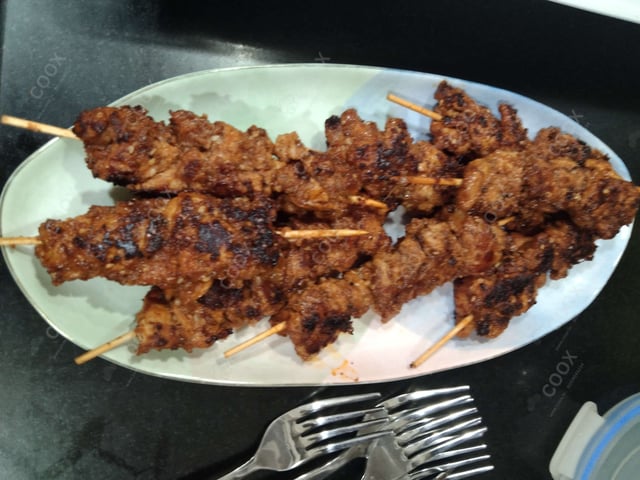 Delicious Thai Chicken Satay prepared by COOX