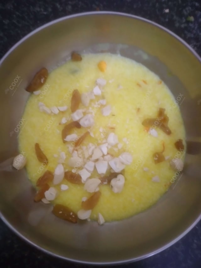 Delicious Phirni prepared by COOX