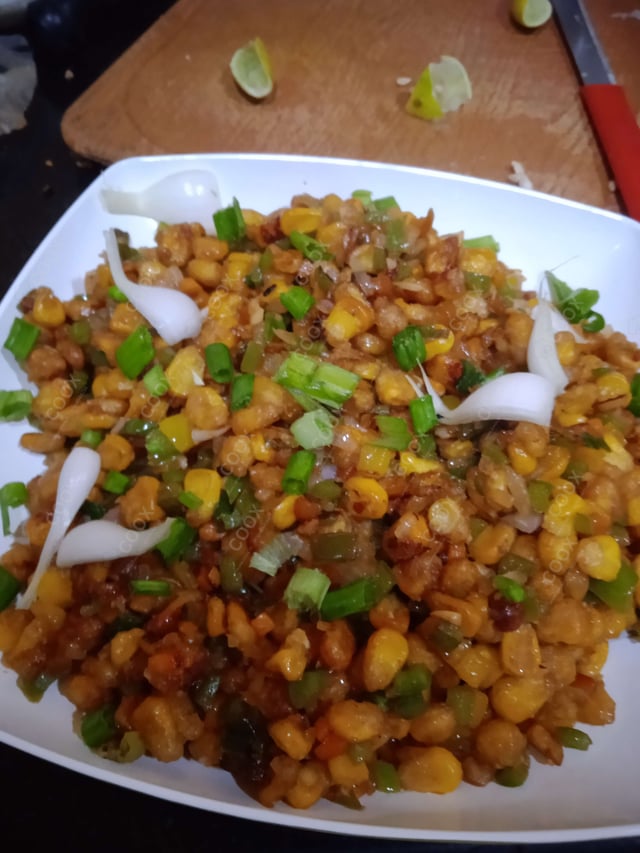 Delicious Crispy Fried Corn prepared by COOX