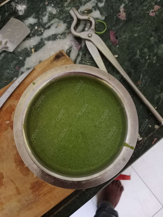 Delicious Green Chutney prepared by COOX