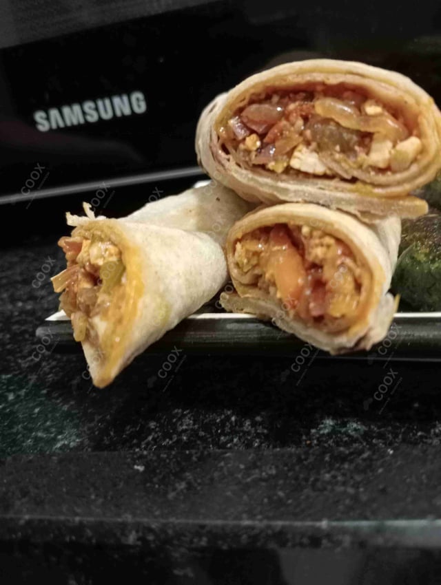 Delicious Veg Kathi Rolls prepared by COOX