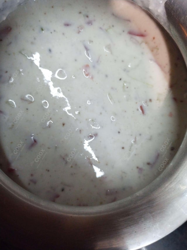 Delicious Mix Veg Raita prepared by COOX