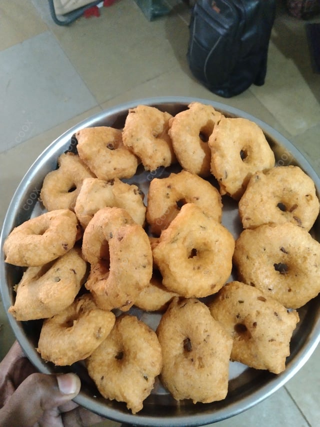 Delicious Medu Vada prepared by COOX