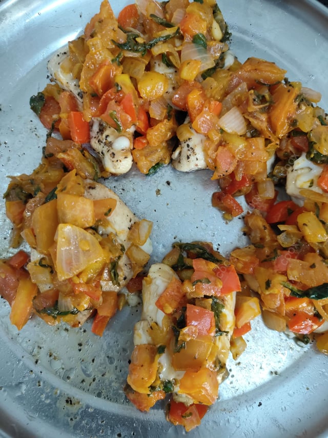 Delicious Chicken Bruschetta prepared by COOX