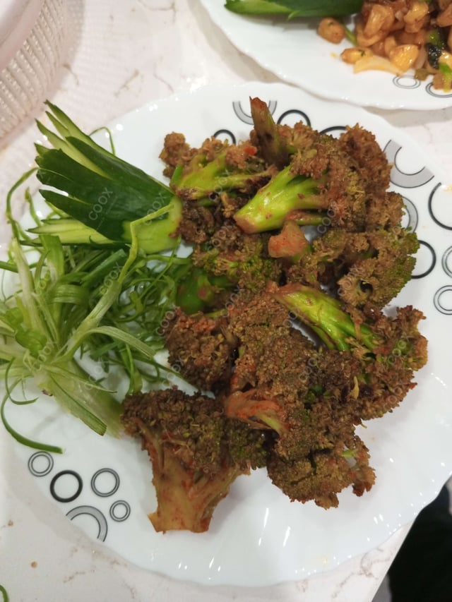 Delicious Masala Broccoli prepared by COOX