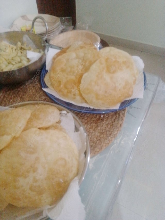 Delicious Bhature prepared by COOX