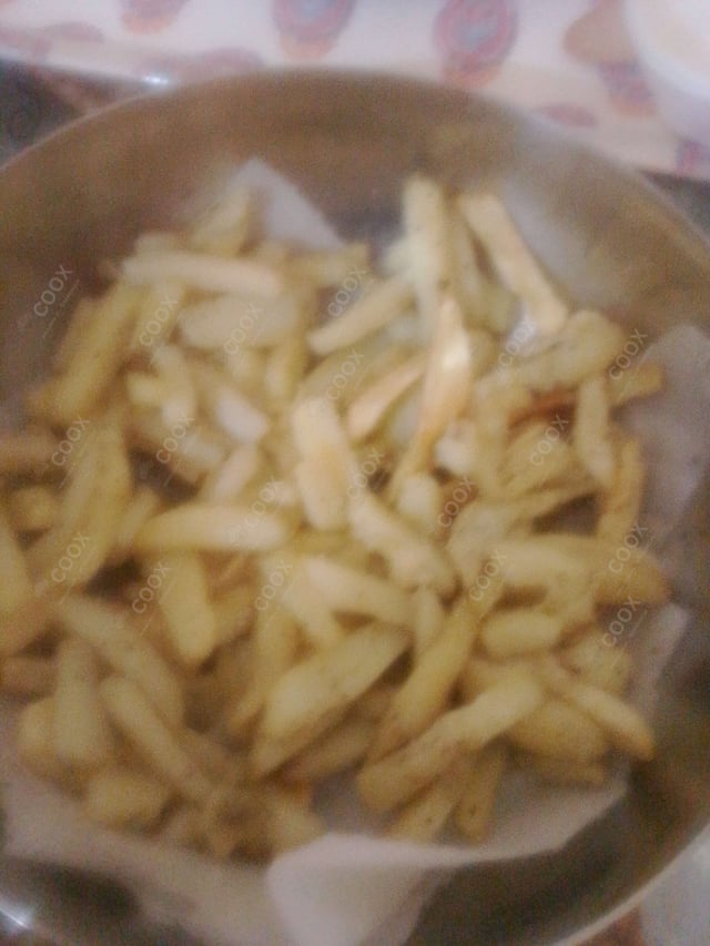 Delicious French Fries prepared by COOX