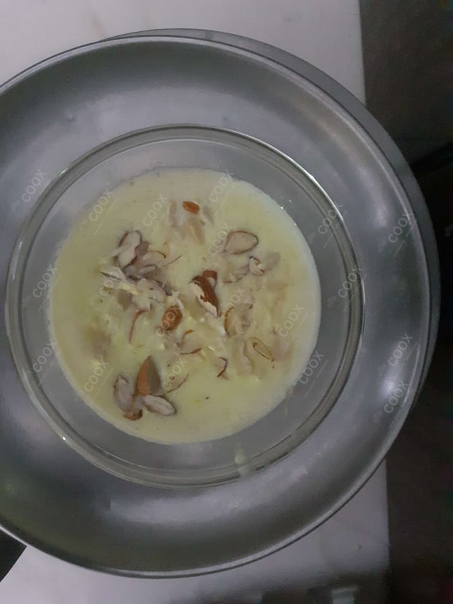 Delicious Phirni prepared by COOX