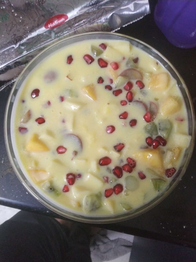 Delicious Fruit Custard prepared by COOX