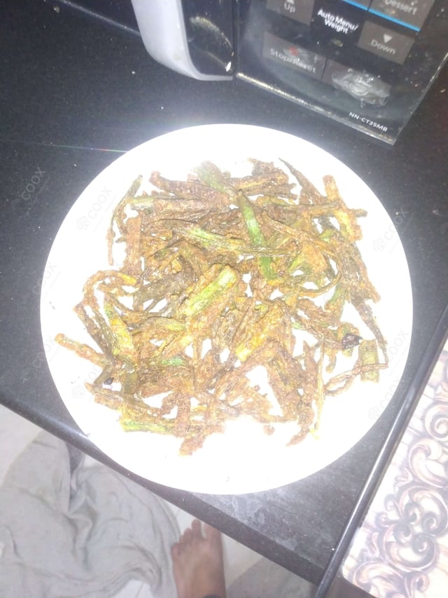 Delicious Kurkuri Bhindi prepared by COOX