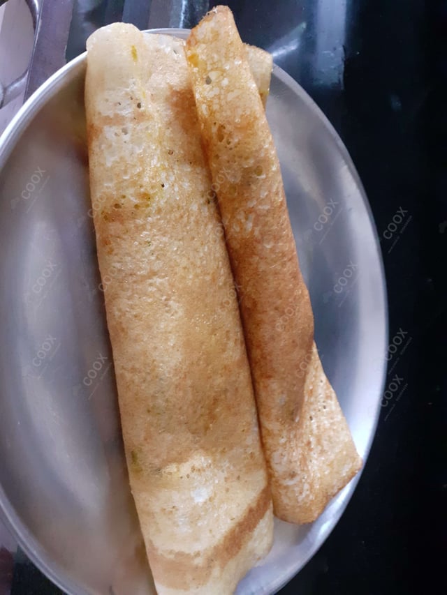 Delicious Dosa (Plain & Masala) prepared by COOX