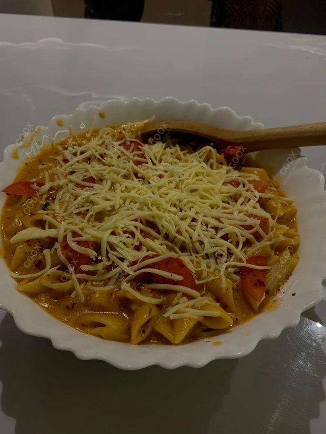 Delicious Pasta in Pink Sauce prepared by COOX