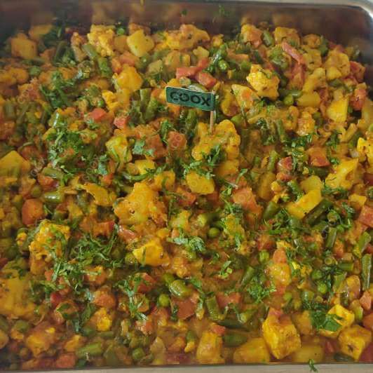 Delicious Mix Veg prepared by COOX