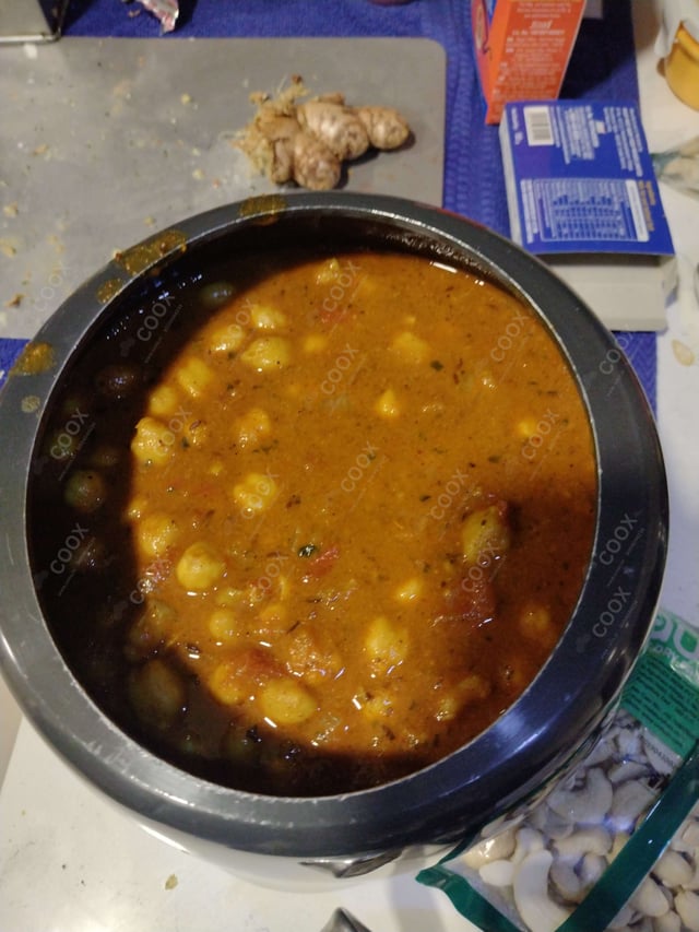 Delicious Chole prepared by COOX