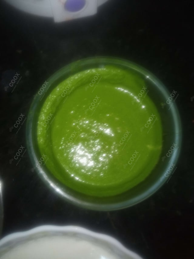 Delicious Green Chutney prepared by COOX