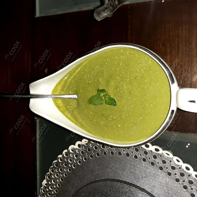 Delicious Green Chutney prepared by COOX