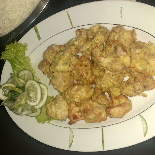 Delicious Chicken Malai Tikka prepared by COOX