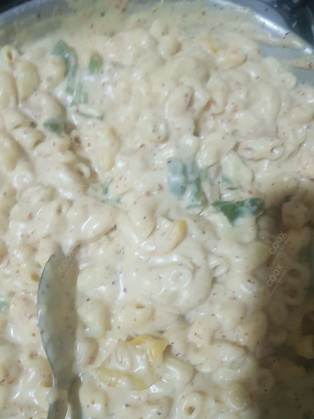 Delicious Pasta in White Sauce prepared by COOX