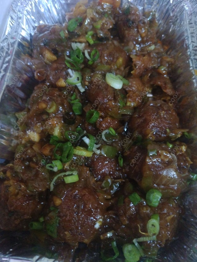 Delicious Veg Manchurian (Dry) prepared by COOX