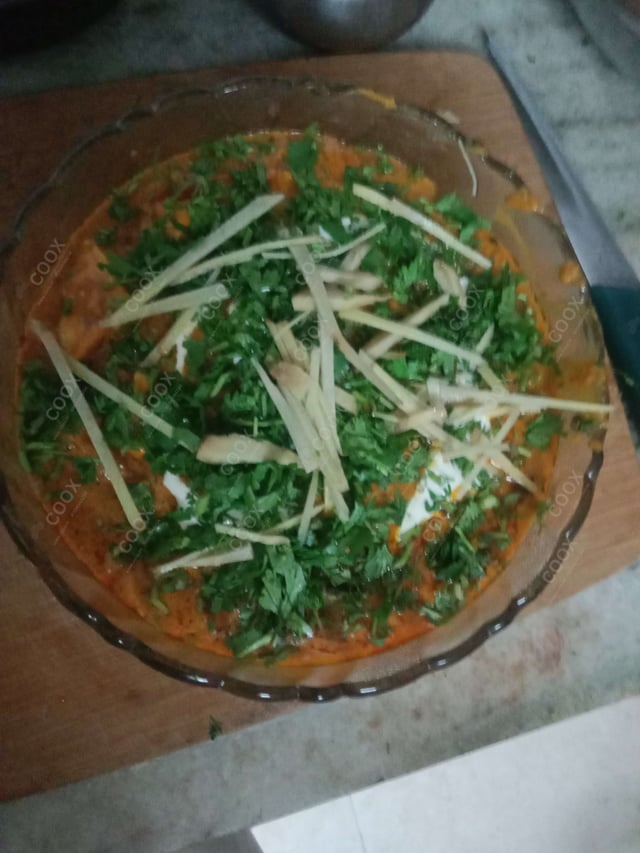 Delicious Kadhai Paneer prepared by COOX