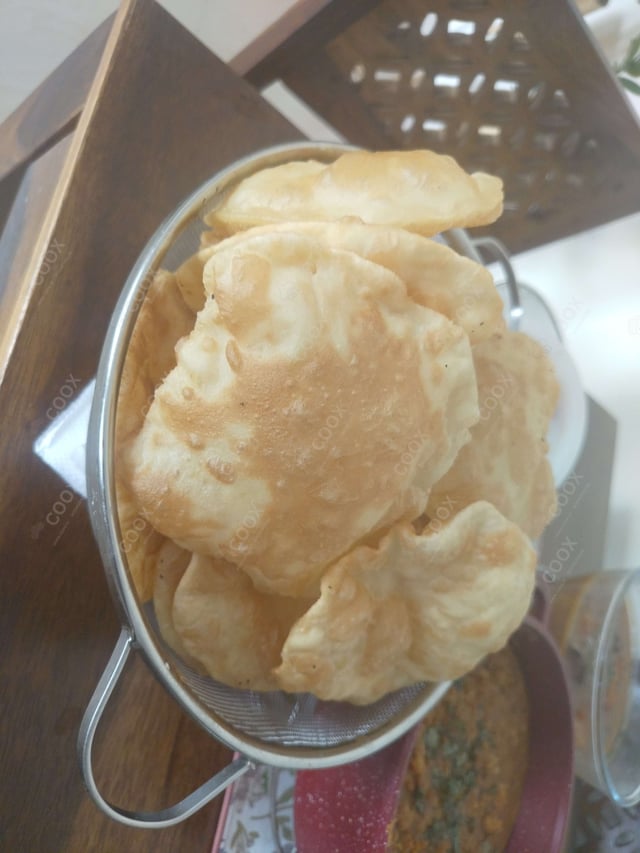 Delicious Bhature prepared by COOX