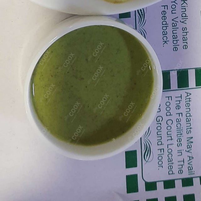 Delicious Green Chutney prepared by COOX