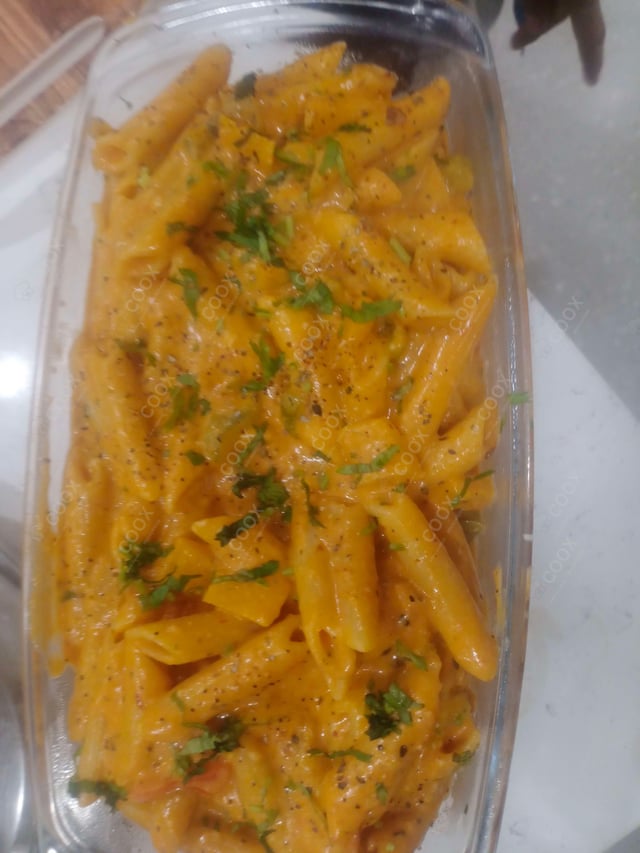 Delicious Pasta in Pink Sauce prepared by COOX