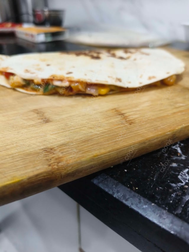 Delicious Veg Quesadillas prepared by COOX