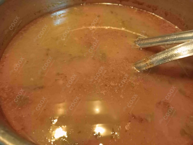 Delicious Tomato Basil Soup prepared by COOX