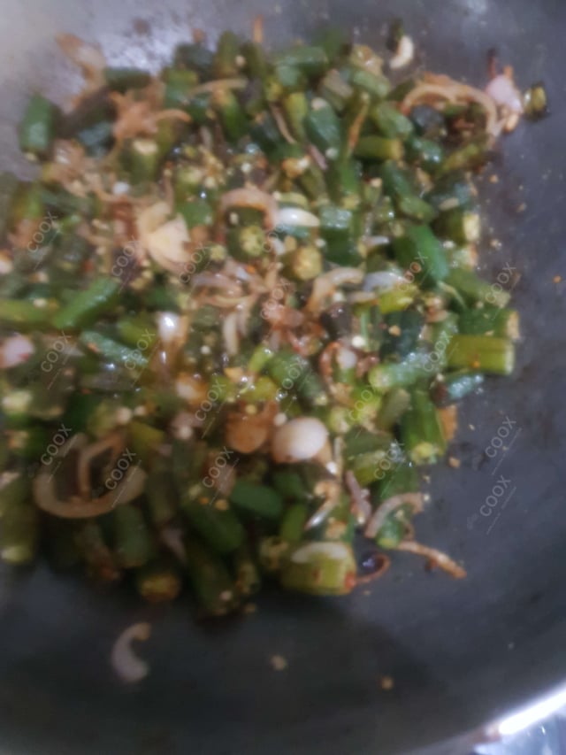 Delicious Kurkuri Bhindi prepared by COOX