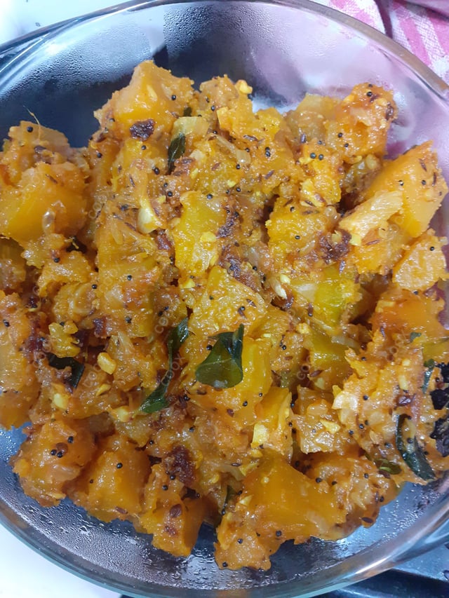 Delicious Kaddu ki Sabzi prepared by COOX