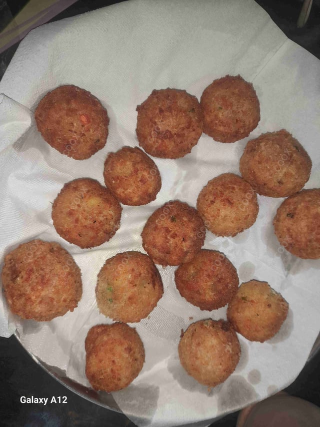 Delicious Fried Cheese Balls prepared by COOX