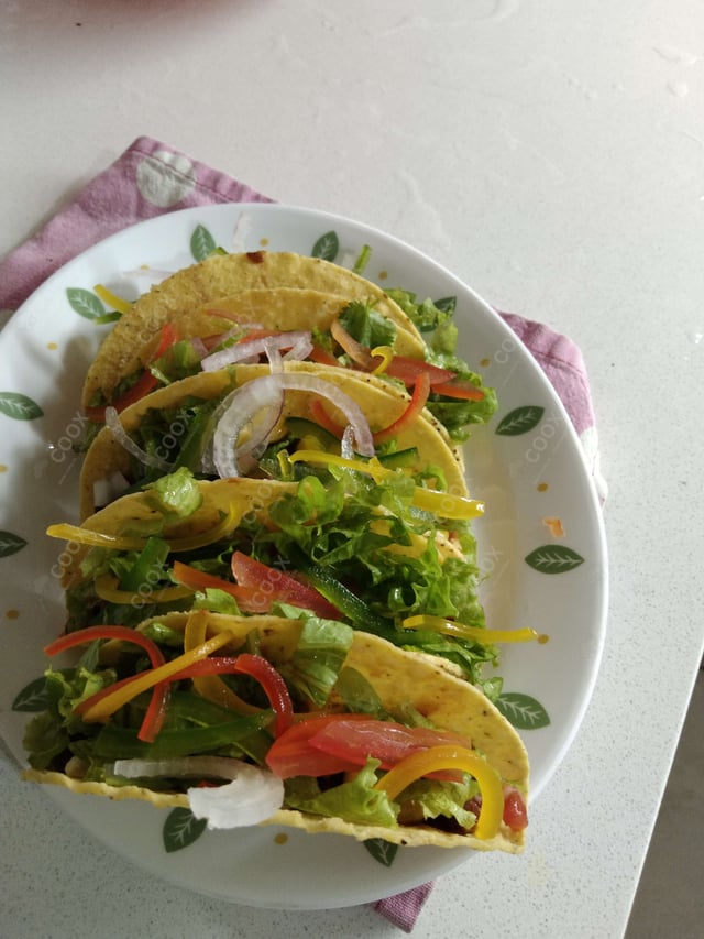 Delicious Veg Taco prepared by COOX