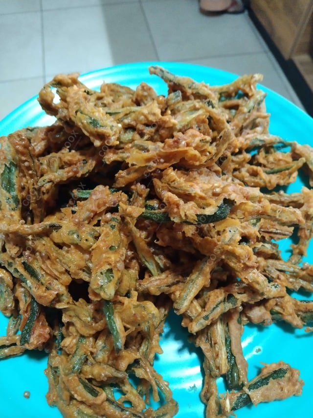 Delicious Kurkuri Bhindi prepared by COOX