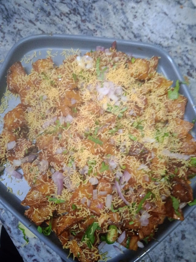 Delicious Aloo Chaat prepared by COOX