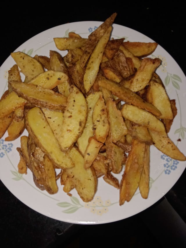 Delicious Potato Wedges prepared by COOX