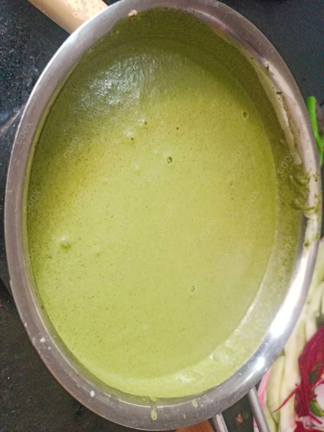 Delicious Green Chutney prepared by COOX