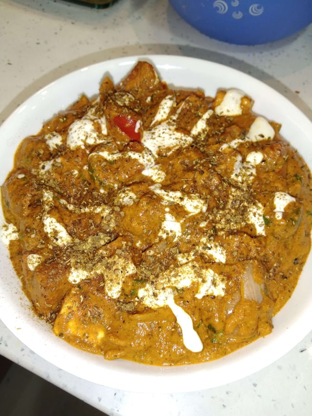 Delicious Kadhai Paneer prepared by COOX