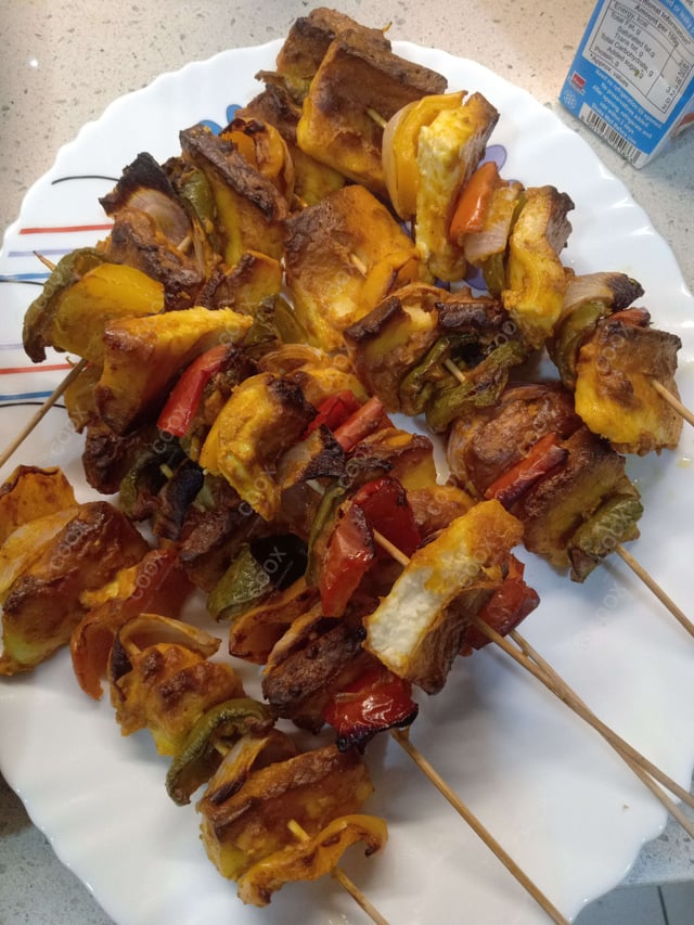 Delicious Paneer Tikka prepared by COOX