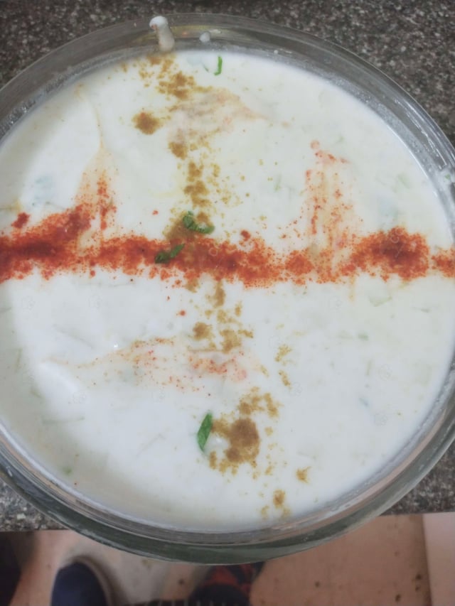 Delicious Cucumber Raita prepared by COOX