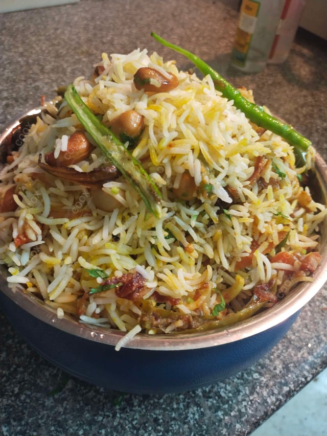 Delicious Veg Biryani prepared by COOX