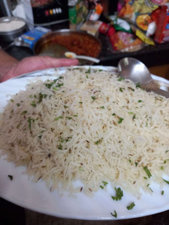 Delicious Jeera Rice prepared by COOX