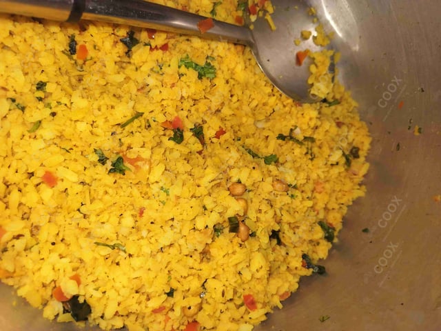 Delicious Poha prepared by COOX