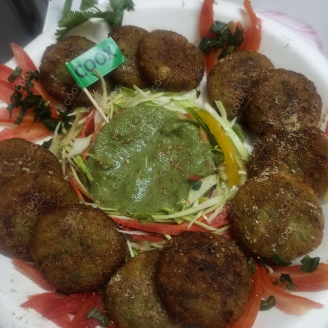 Delicious Hariyali Kebab prepared by COOX