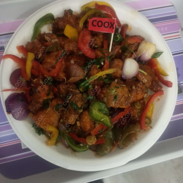 Delicious Chilly Chicken prepared by COOX