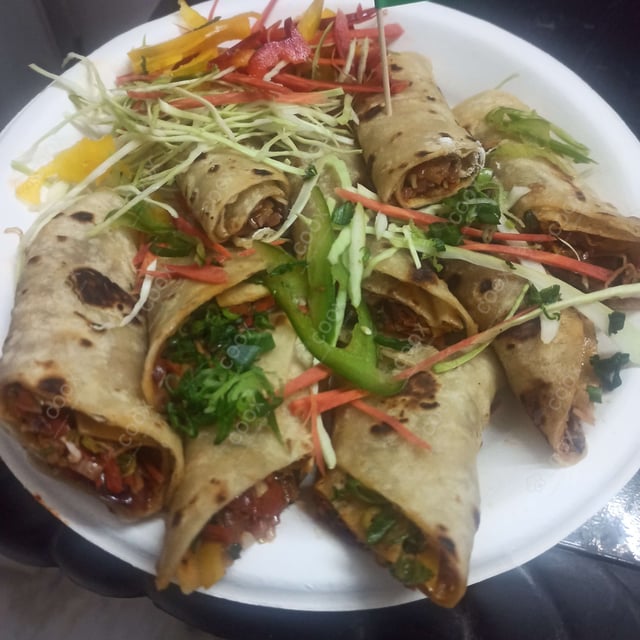 Delicious Veg Kathi Rolls prepared by COOX