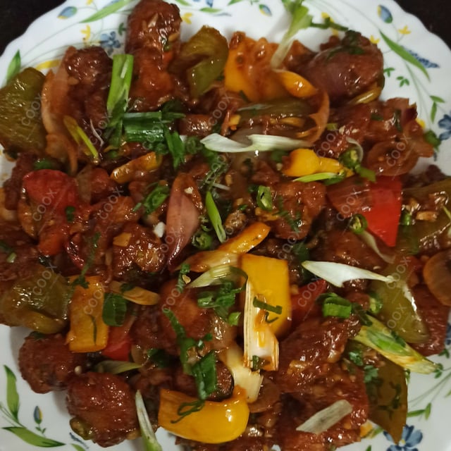 Delicious Chilly Chicken prepared by COOX