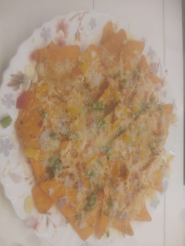 Delicious Cheese Nachos prepared by COOX